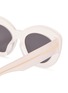 Detail View - Click To Enlarge - LOEWE - Acetate oversized cat eye sunglasses