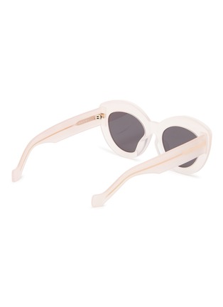 Figure View - Click To Enlarge - LOEWE - Acetate oversized cat eye sunglasses