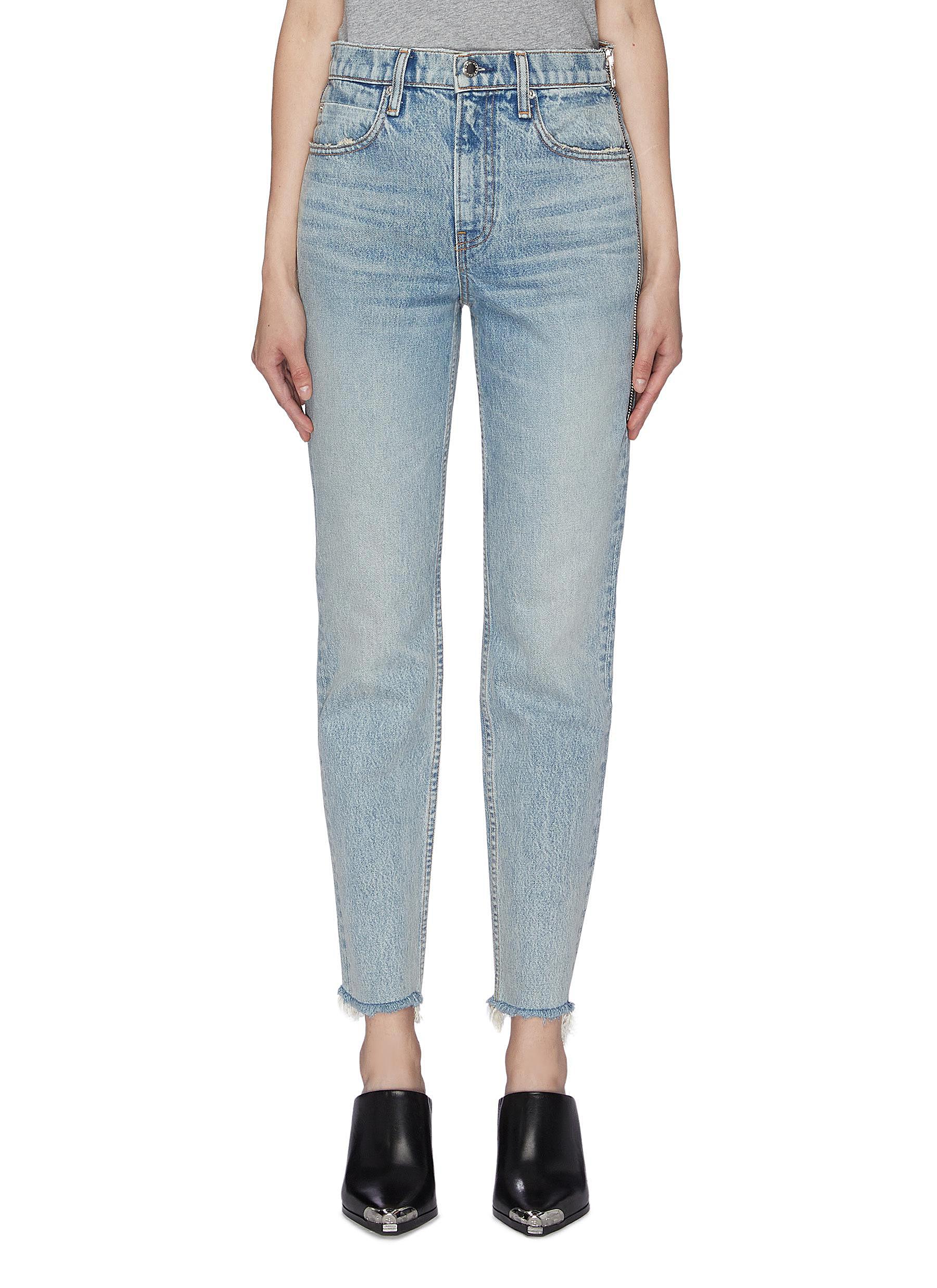 Cult zip side jeans by Alexanderwang