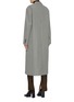 Back View - Click To Enlarge - ALEXANDER WANG - Smiley face print oversized houndstooth coat