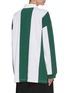 Back View - Click To Enlarge - ALEXANDER WANG - Rugby stripe oversized polo shirt