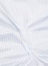  - ALEXANDER WANG - Bra panel pinstripe shirt bodysuit