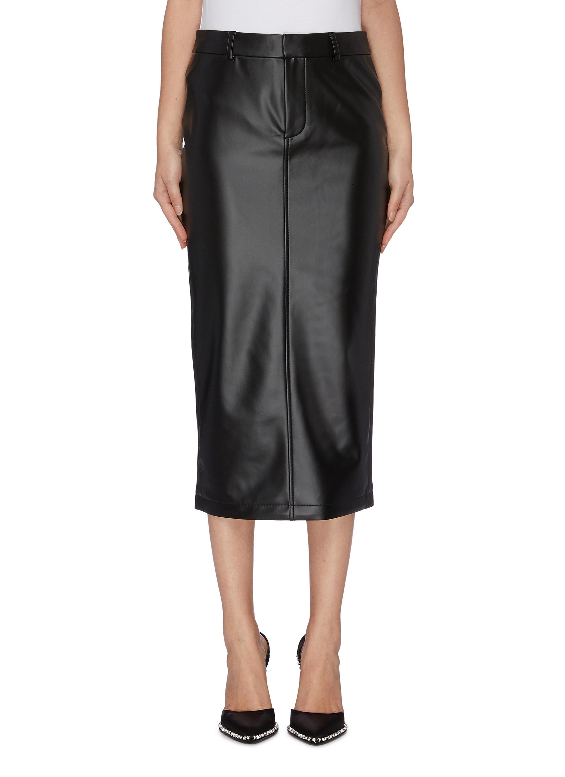 Leather apron skirt by Alexanderwang | Coshio Online Shop