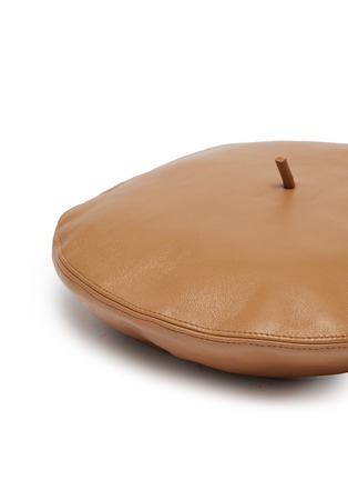 Detail View - Click To Enlarge - MY BOB - Nappa leather beret