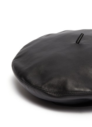 Detail View - Click To Enlarge - MY BOB - Nappa leather beret