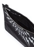 Detail View - Click To Enlarge - NEIL BARRETT - Thunderbolt print crossbody bag