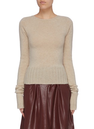 Main View - Click To Enlarge - LEMAIRE - Ribbed hem sweater