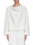 Main View - Click To Enlarge - LEMAIRE - Flared sleeve drape neck top