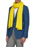 Figure View - Click To Enlarge - CONNOLLY - 'Fetlar' cashmere scarf