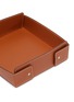 Detail View - Click To Enlarge - CONNOLLY - Large leather desk tray