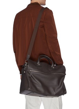 Front View - Click To Enlarge - CONNOLLY - Medium leather sea bag