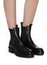 Figure View - Click To Enlarge - ALEXANDER WANG - Andy' cutout heel leather Chelsea boots