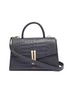 Main View - Click To Enlarge - DEMELLIER - 'The Montreal' croc embossed leather satchel
