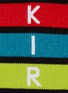 Detail View - Click To Enlarge - KIRIN BY PEGGY GOU - 'Rainbow' logo stripe intarsia knee high socks