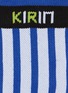 Detail View - Click To Enlarge - KIRIN BY PEGGY GOU - 'Big Pyramid' logo stripe intarsia knee high socks
