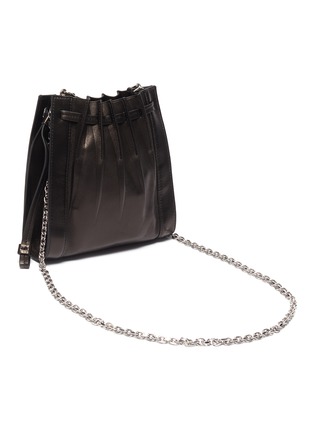 Detail View - Click To Enlarge - 3.1 PHILLIP LIM - 'Florence' mini pleated drawstring leather crossbody bag