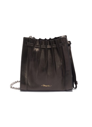 Main View - Click To Enlarge - 3.1 PHILLIP LIM - 'Florence' mini pleated drawstring leather crossbody bag