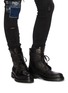 Figure View - Click To Enlarge - AMIRI - Wraparound tie leather combat boots