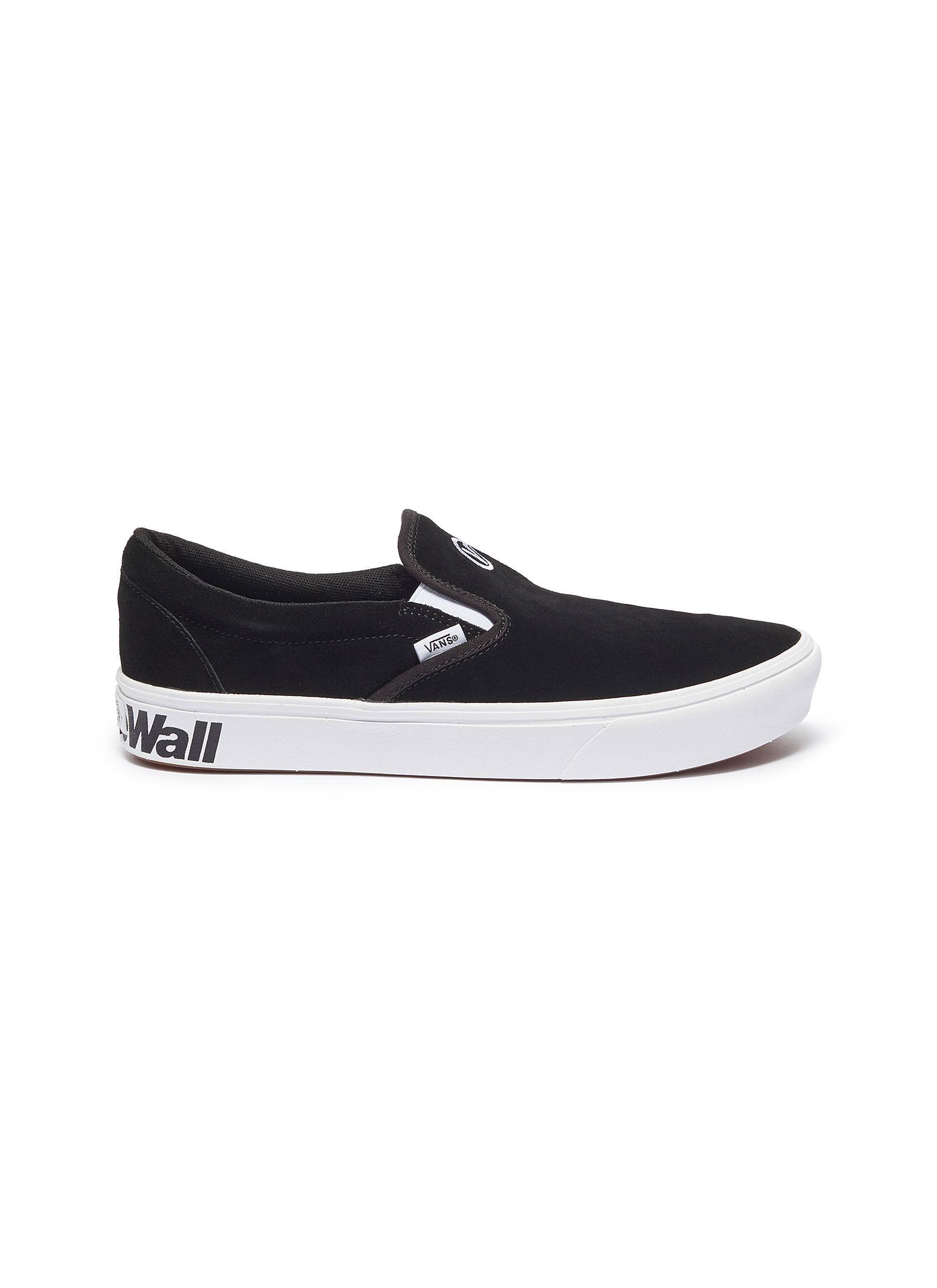 Vans 'comfycush Slip-on' Suede Skates In Black | ModeSens