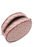 Detail View - Click To Enlarge - STELLA MCCARTNEY - Monogram embroidered mini round canvas crossbody bag