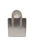 Main View - Click To Enlarge - KARA - Glass crystal fringe handle chainmail tote
