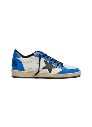 Main View - Click To Enlarge - GOLDEN GOOSE - 'Ball Star' colourblock leather sneakers