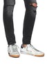 Figure View - Click To Enlarge - GOLDEN GOOSE - 'Superstar' layered outsole leather sneakers