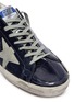 Detail View - Click To Enlarge - GOLDEN GOOSE - 'Superstar' crinkled effect leather sneakers