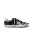 Main View - Click To Enlarge - GOLDEN GOOSE - 'Superstar' crinkled effect leather sneakers