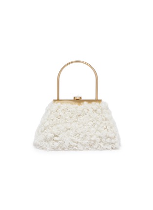 Main View - Click To Enlarge - CULT GAIA - 'Estelle Mini' faux shearling lady bag