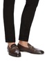 Figure View - Click To Enlarge - DOUCAL'S - 'Pana' horsebit leather loafers