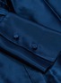 Detail View - Click To Enlarge - BIANCA SPENDER - Tie side asymmetric silk satin shirt dress