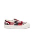 Main View - Click To Enlarge - GOOD NEWS - 'Softball 2' checkered wool sneakers