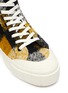 Detail View - Click To Enlarge - GOOD NEWS - 'Softball 2' checkered wool high top sneakers