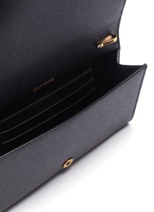 Detail View - Click To Enlarge - BALENCIAGA - 'Ville' leather chain phone wallet