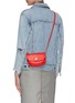 Figure View - Click To Enlarge - BALENCIAGA - 'Soft Round XS' leather crossbody bag