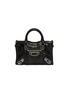Main View - Click To Enlarge - BALENCIAGA - 'Classic City' nano lizard embossed leather shoulder bag