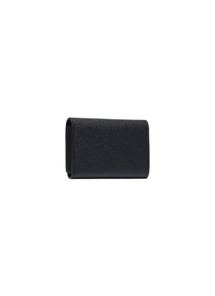 Figure View - Click To Enlarge - BALENCIAGA - Ville' logo print accordion leather card holder