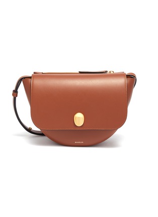 Main View - Click To Enlarge - WANDLER - 'Billy' leather saddle crossbody bag