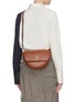 Figure View - Click To Enlarge - WANDLER - 'Billy' leather saddle crossbody bag