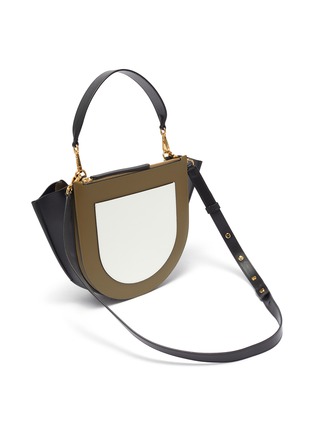 Detail View - Click To Enlarge - WANDLER - Hortensia' colourblocked medium leather shoulder bag