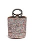 Main View - Click To Enlarge - SIMON MILLER - 'Bonsai 15cm' coarse glitter bucket bag