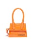 Main View - Click To Enlarge - JACQUEMUS - 'Le Chiquito' micro croc embossed leather top handle bag