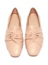 Detail View - Click To Enlarge - VINCE - 'Haddie' knot leather slip-ons