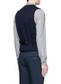 Back View - Click To Enlarge - BARENA - 'Lasca Rino' jersey gilet