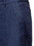 Detail View - Click To Enlarge - BARENA - 'Nassa Nache' cotton-linen twill shorts