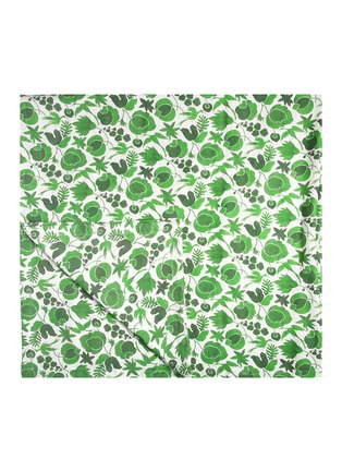 Main View - Click To Enlarge - LA DOUBLEJ - Large tablecloth – Wildbird Verde