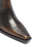 Detail View - Click To Enlarge - ANN DEMEULEMEESTER - Distressed leather wedge ankle boots