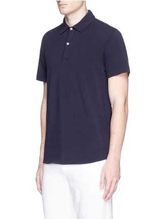 Front View - Click To Enlarge - EIDOS - Cotton polo shirt