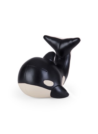 Main View - Click To Enlarge - ZUNY - Whale Mumu bookend – Black/Wheat